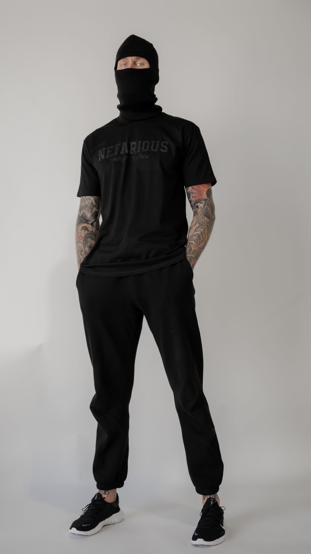 BACK YOUR BROTHERS - BLACK ON BLACK